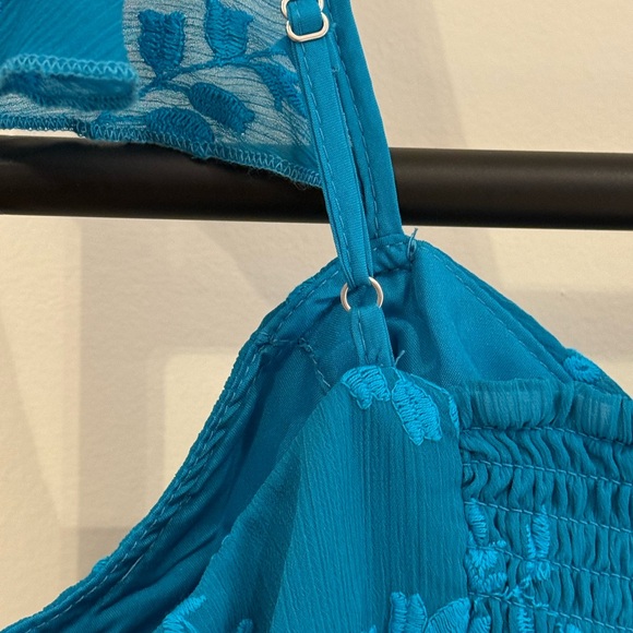 Betsey Johnson Caribbean Sea Mini Loose Shift Dress - Picture 7 of 14